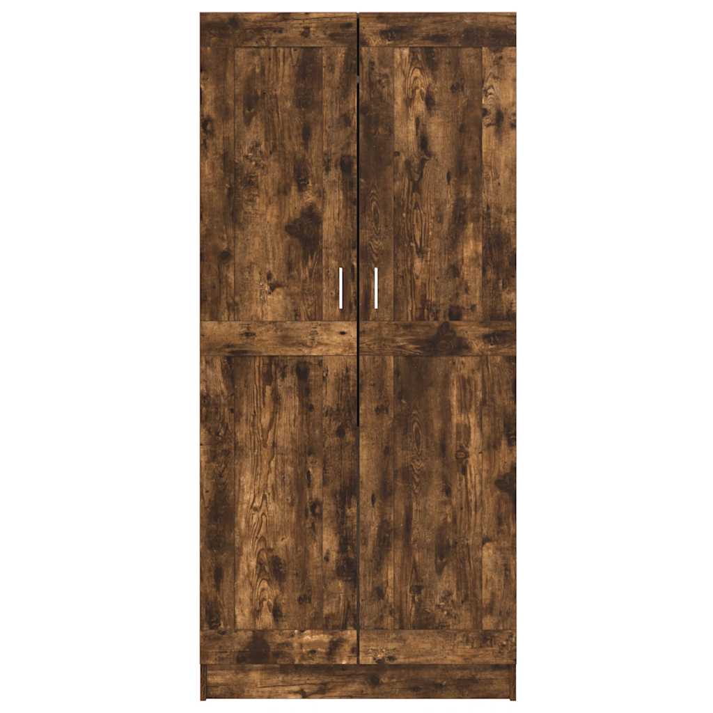 Ormar boja dimljenog hrasta 82,5x51,5x180 cm konstruirano drvo