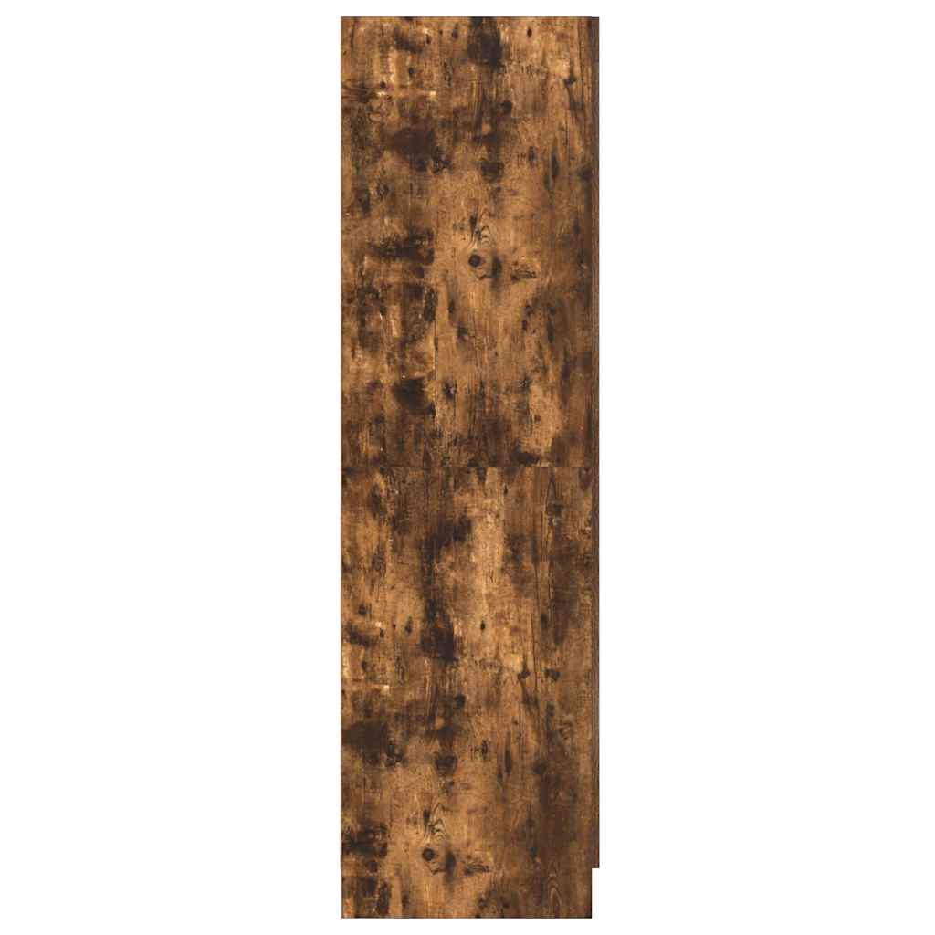 Ormar boja dimljenog hrasta 82,5x51,5x180 cm konstruirano drvo