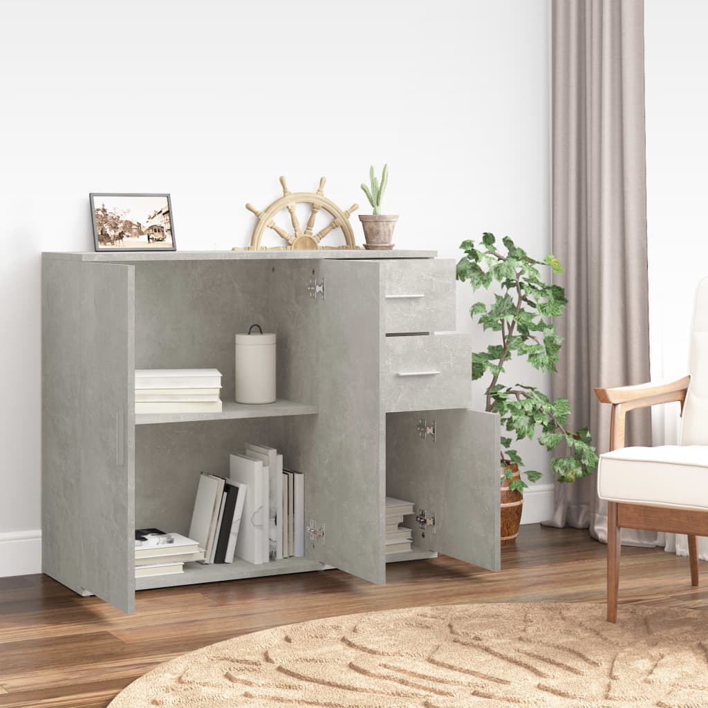 Komoda 91 x 29,5 x 75 cm od konstruiranog drva