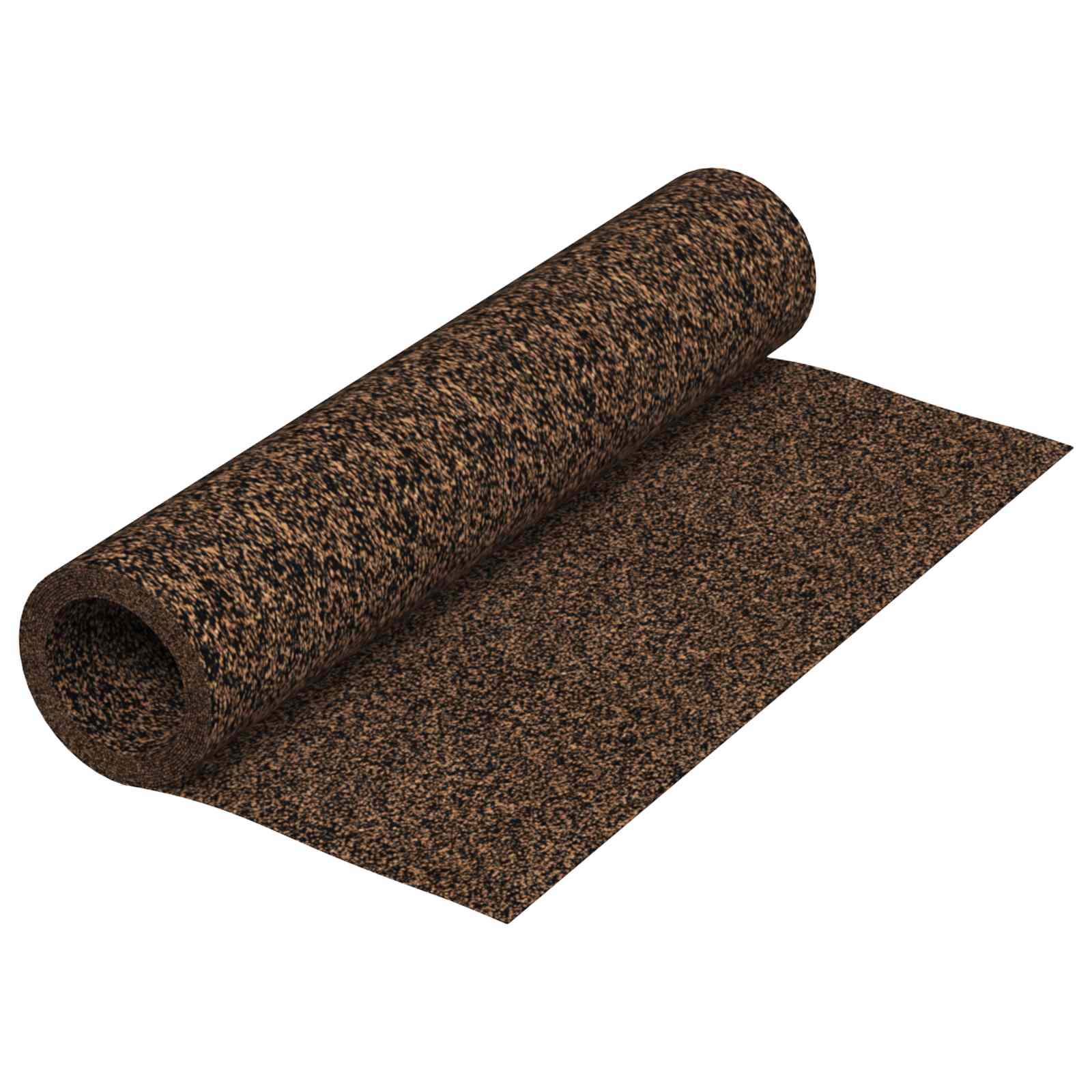 Pluteni valjak Smeđa 500 x 100 cm Cork i guma