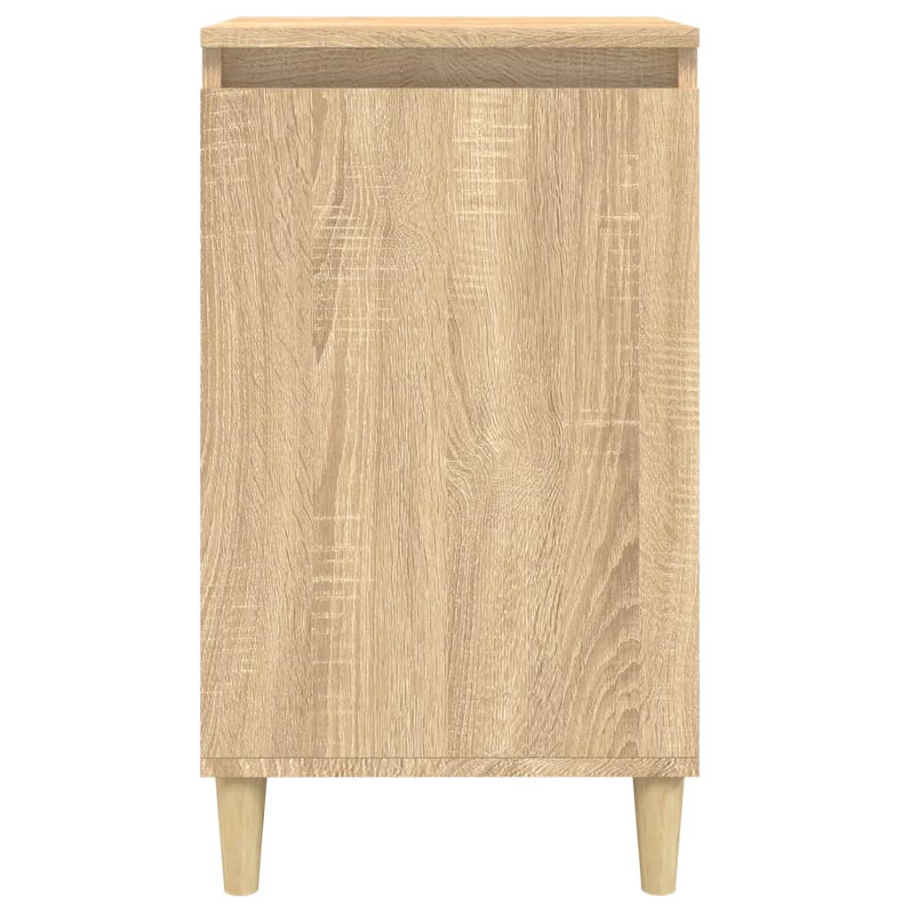 Noćni ormarići 2 kom boja hrasta 40x35x70 cm konstruirano drvo