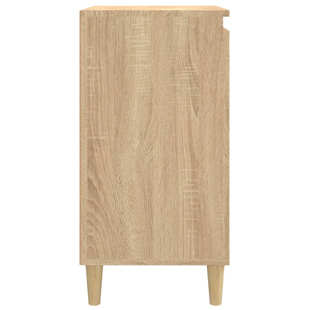 Noćni ormarići 2 kom boja hrasta 40x35x70 cm konstruirano drvo