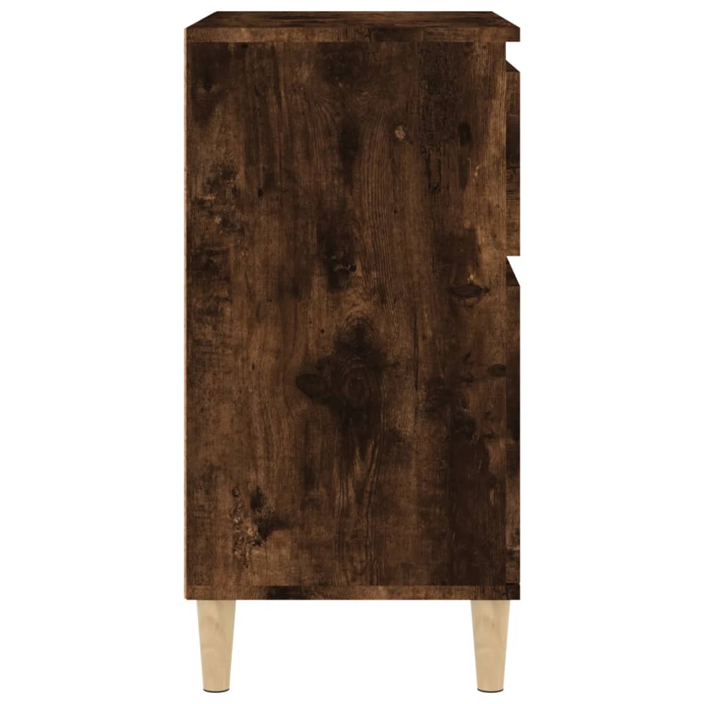 Komoda boja dimljenog hrasta 60 x 35 x 70 cm konstruirano drvo