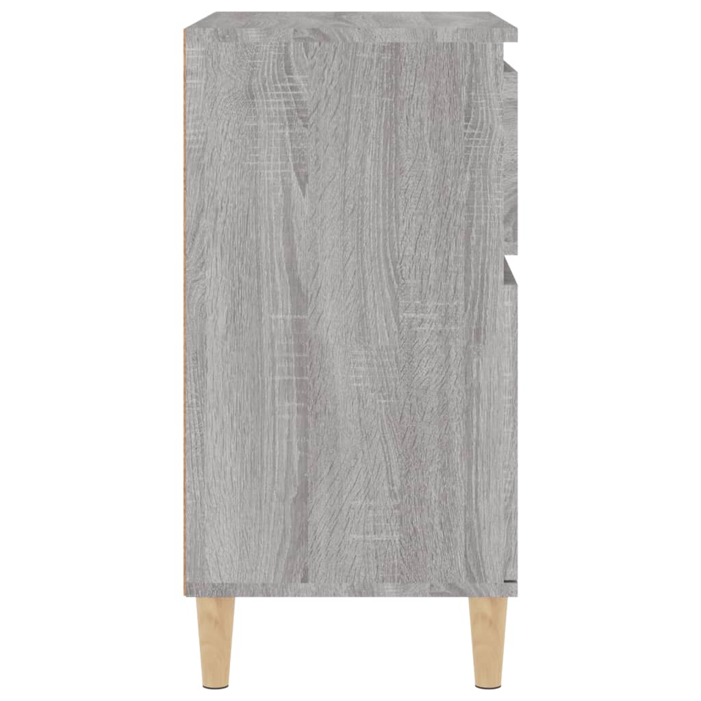 Komoda sivog hrasta sonome 60x35x70 cm od konstruiranog drva