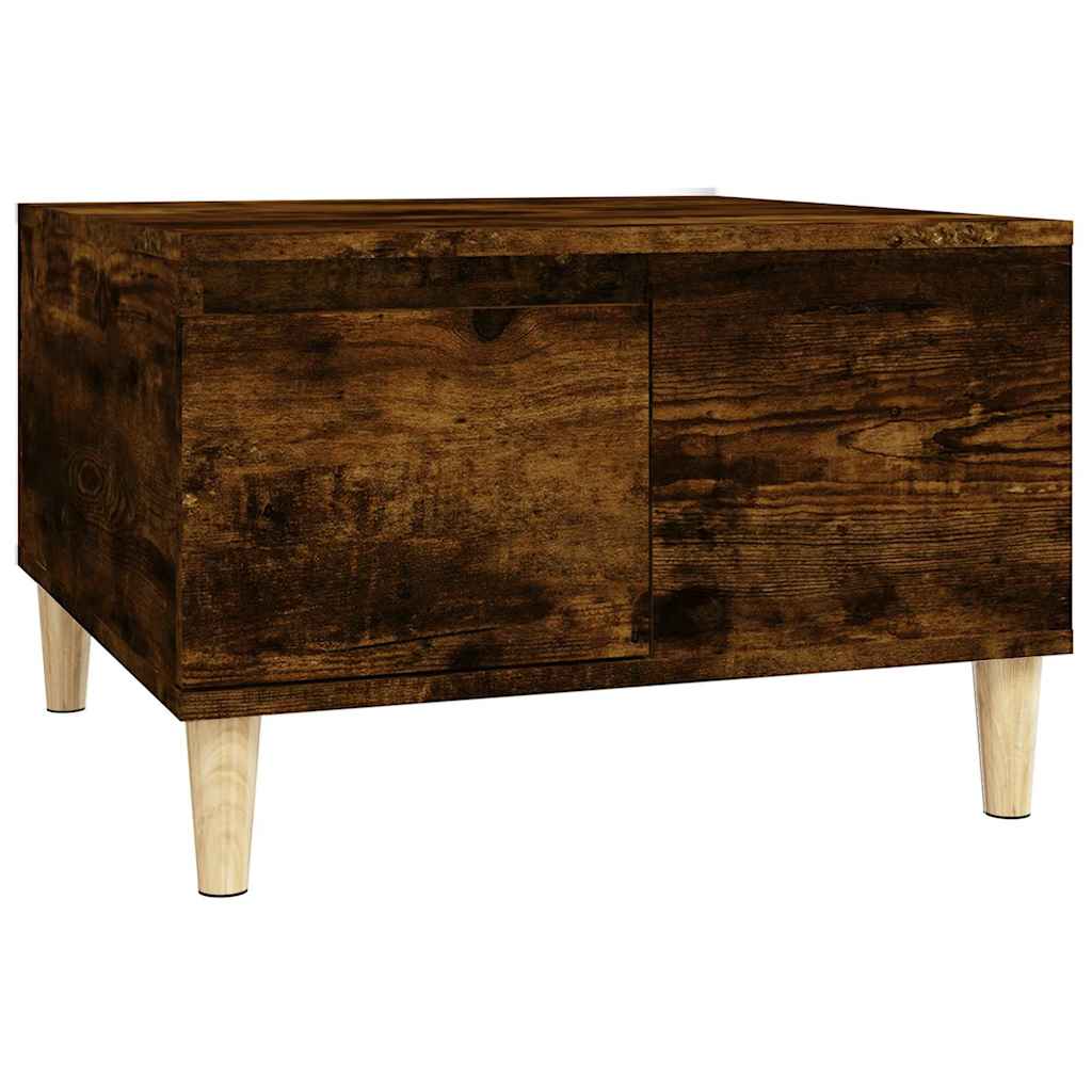 Stolić za kavu boja hrasta 55 x 55 x 36,5 cm konstruirano drvo