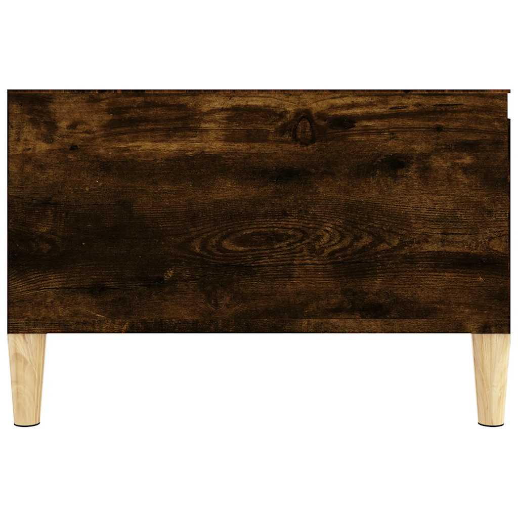 Stolić za kavu boja hrasta 55 x 55 x 36,5 cm konstruirano drvo
