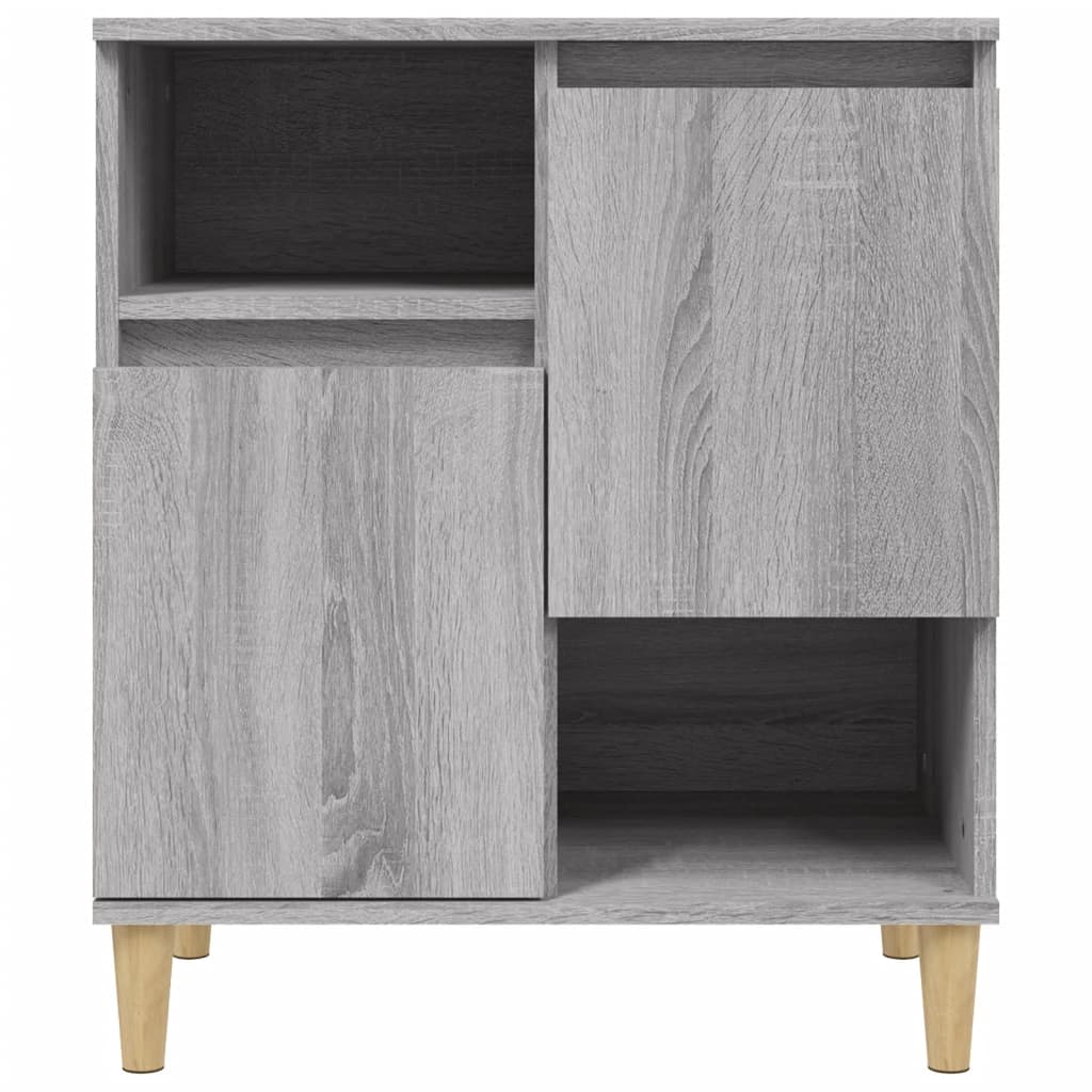 Komoda sivog hrasta sonome 60x35x70 cm od konstruiranog drva