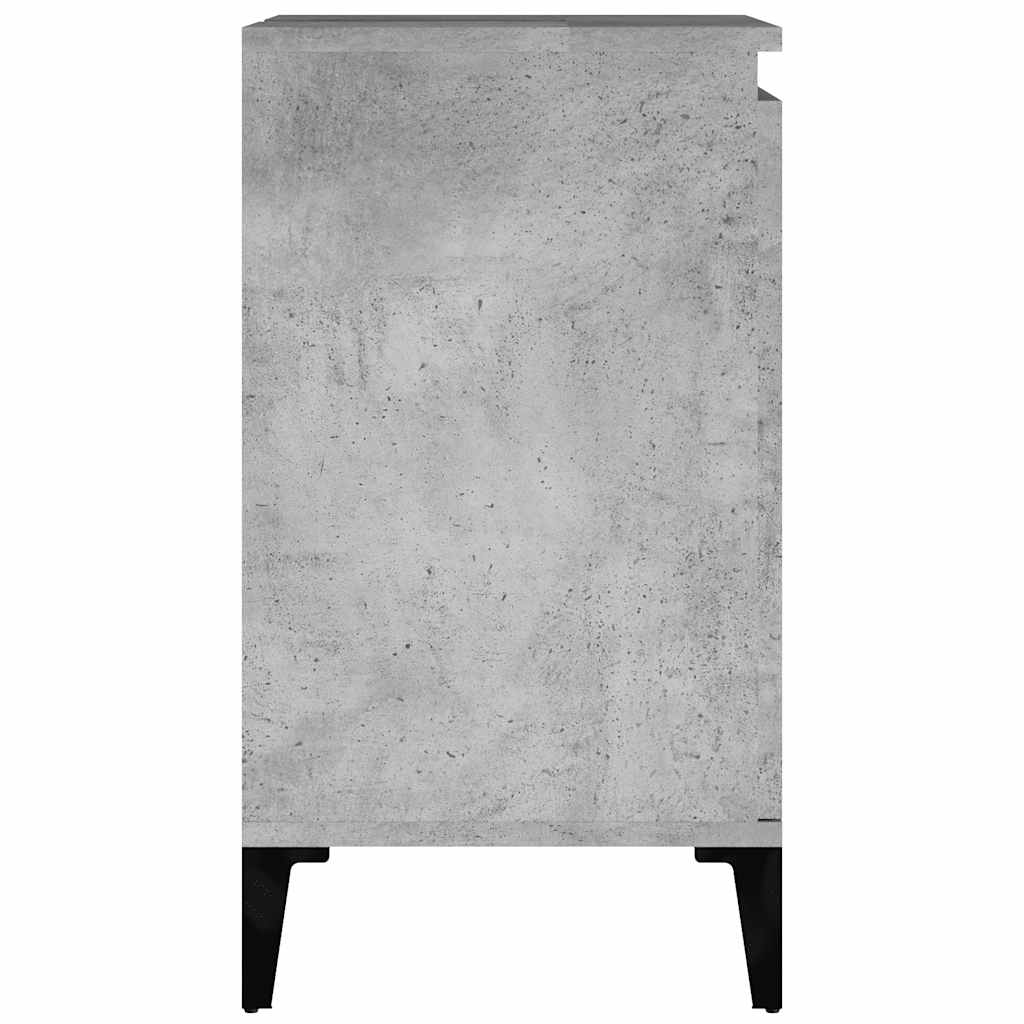 Ormarić za umivaonik siva boja betona 58 x 33 x 60 cm drveni