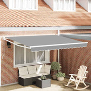 Sklopiva konstrukcija tende Bijeli 300 x 250 cm Aluminij