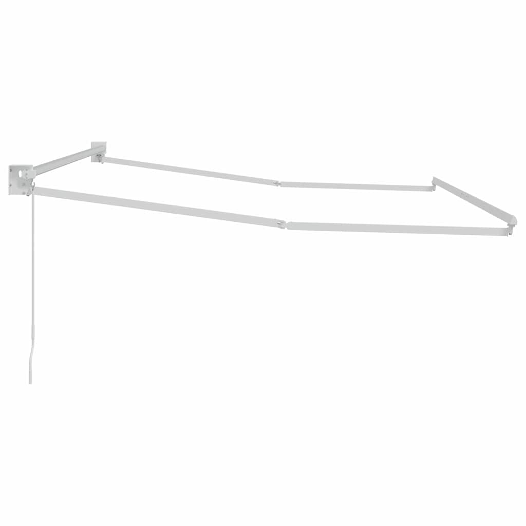 Sklopiva konstrukcija tende Bijeli 300 x 250 cm Aluminij