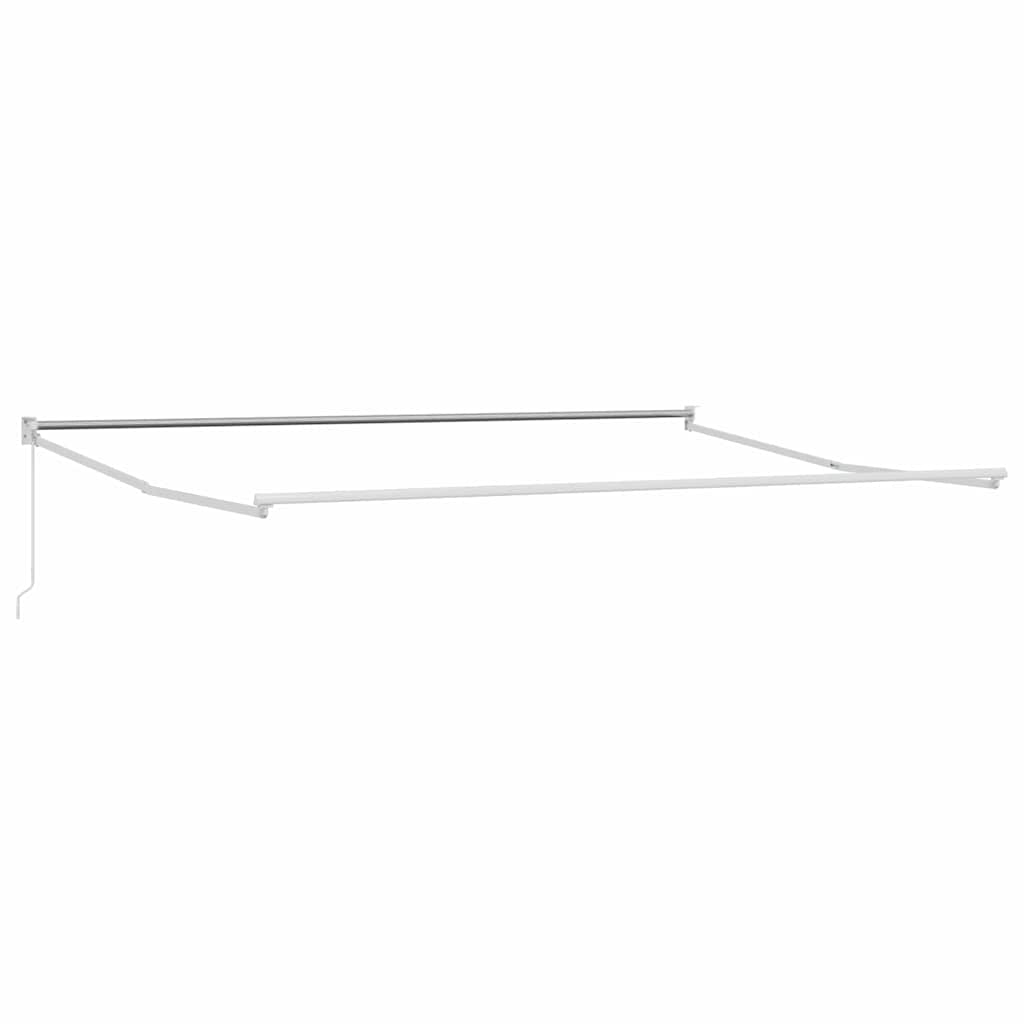 Sklopiva konstrukcija tende Bijeli 400 × 300 cm Aluminij