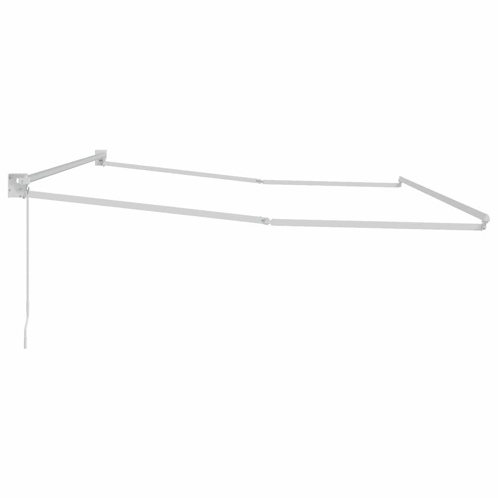 Sklopiva konstrukcija tende Bijeli 400 × 300 cm Aluminij