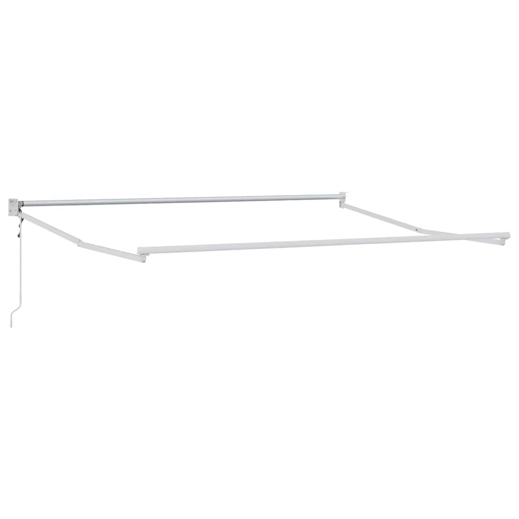 Sklopiva konstrukcija tende Bijeli 300 x 250 cm Aluminij