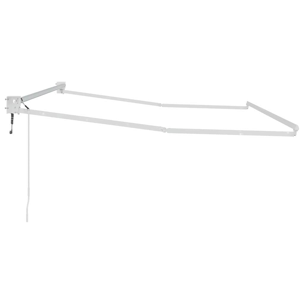 Sklopiva konstrukcija tende Bijeli 300 x 250 cm Aluminij