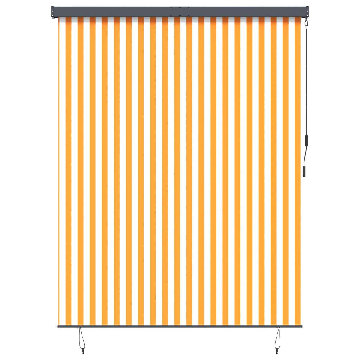 Rolo zavjesa Bijela i narančasta 200 x 250 cm