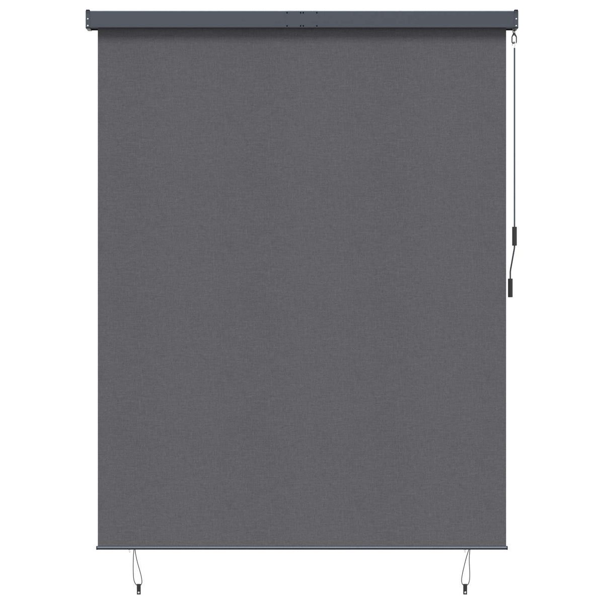 Rolo zavjesa Antracit Tkanina i aluminij 200 x 250 cm