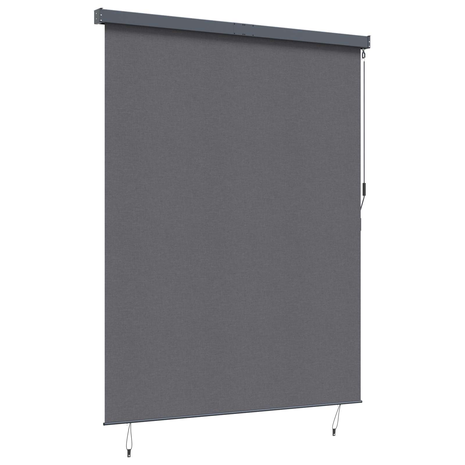 Rolo zavjesa Antracit 220 x 250 cm Tkanina i aluminij