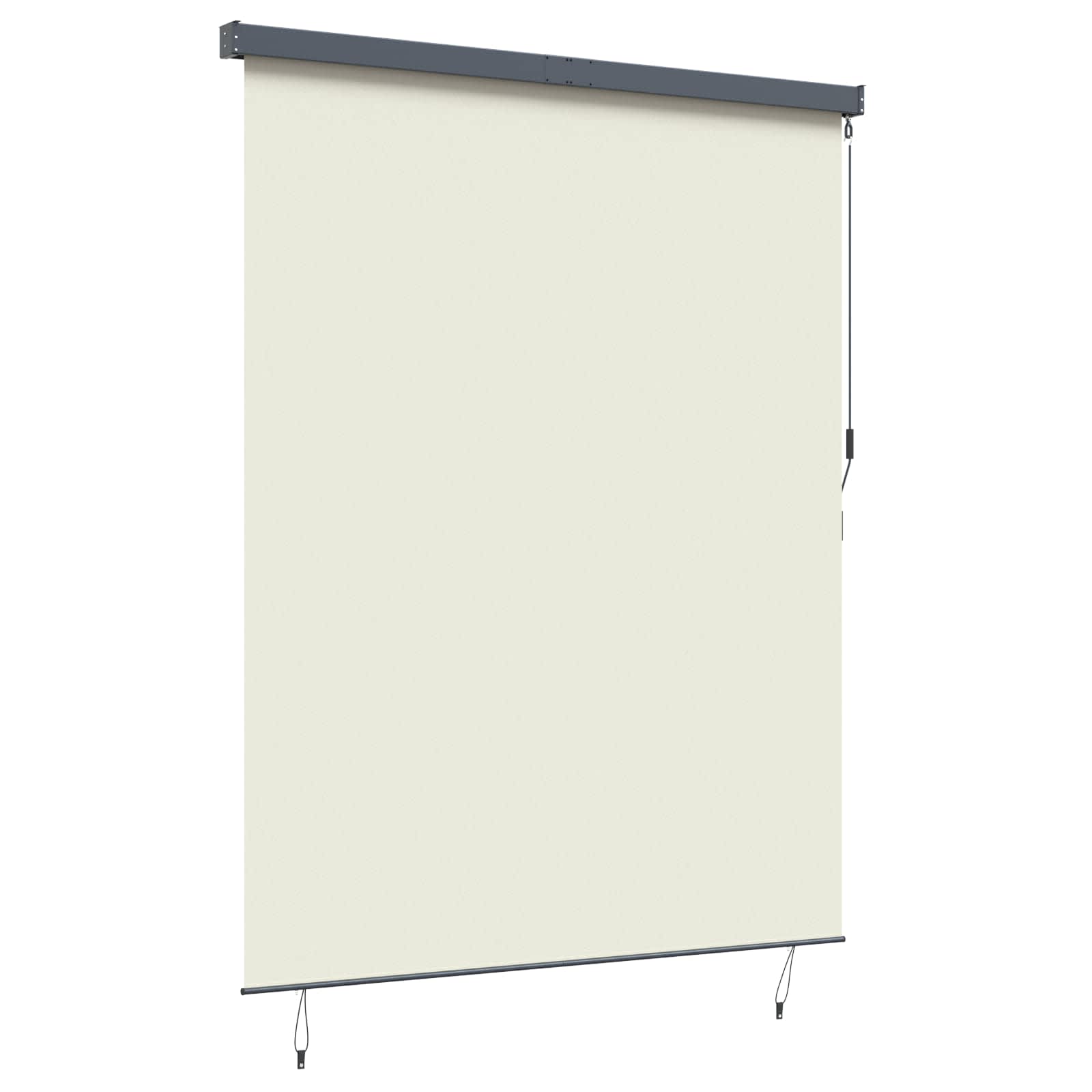 Rolo zavjesa Krem 200 x 250 cm Tkanina i aluminij