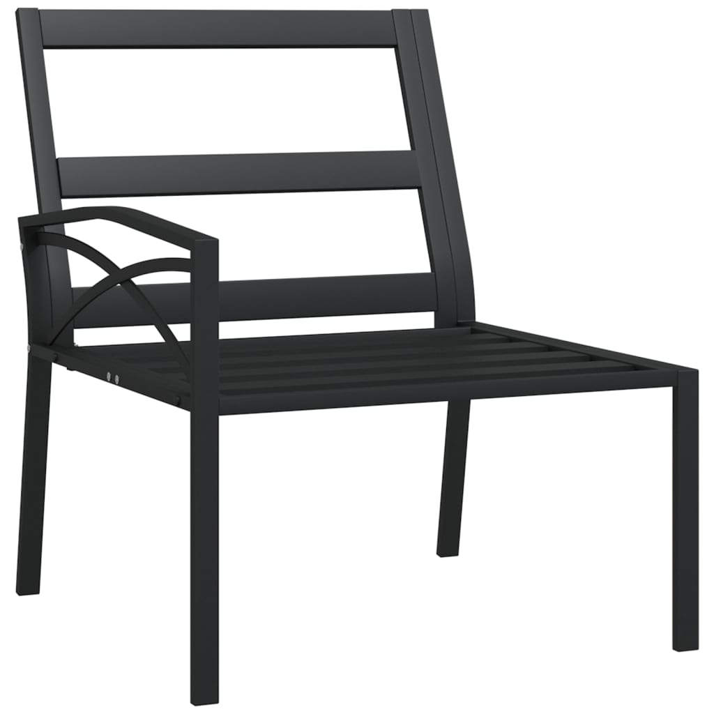 Vrtne stolice sa sivim jastucima 2 kom 62 x 75 x 79 cm čelične