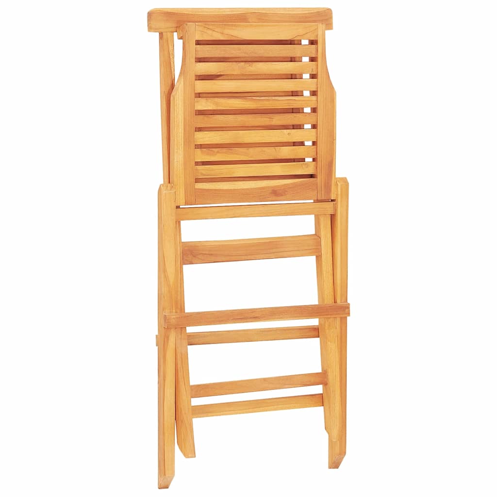Sklopive vrtne stolice 6 kom 47x63x90 cm od masivne tikovine