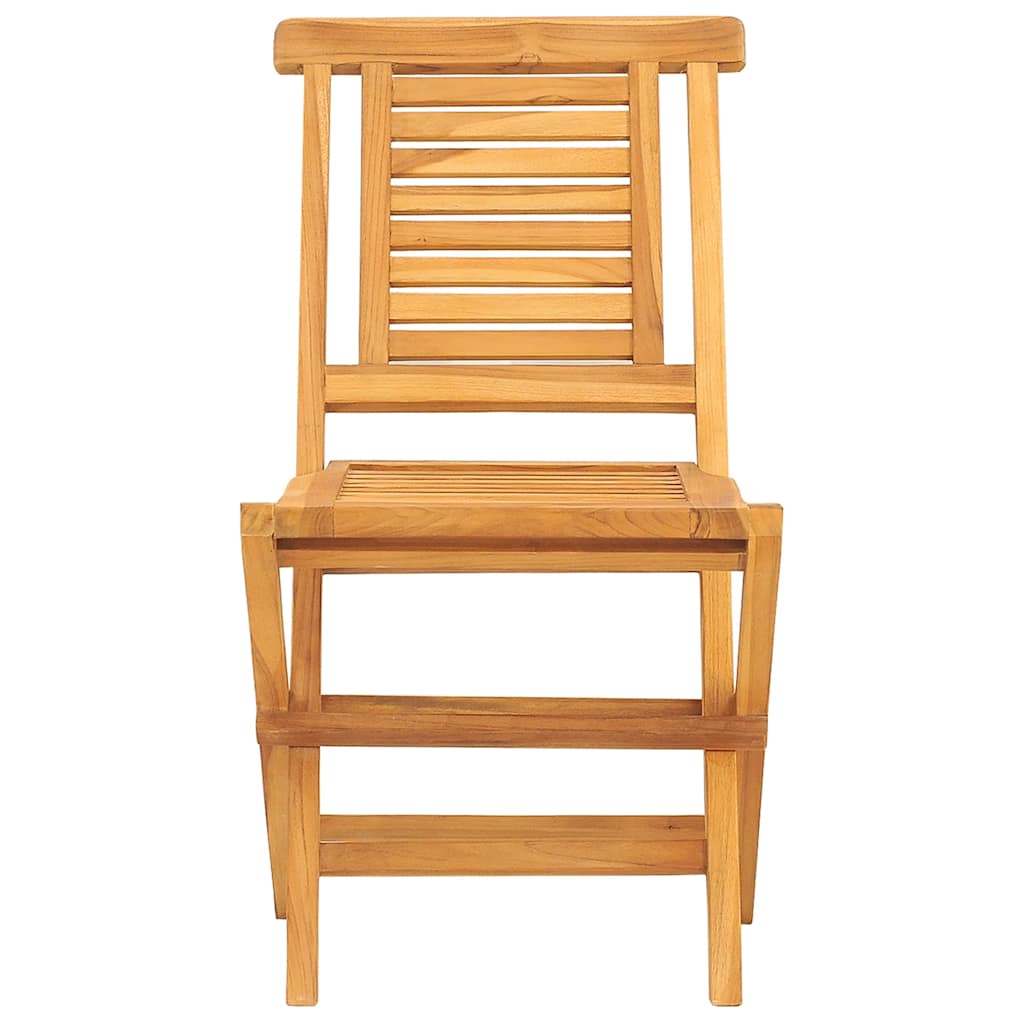Sklopive vrtne stolice 6 kom 47x63x90 cm od masivne tikovine