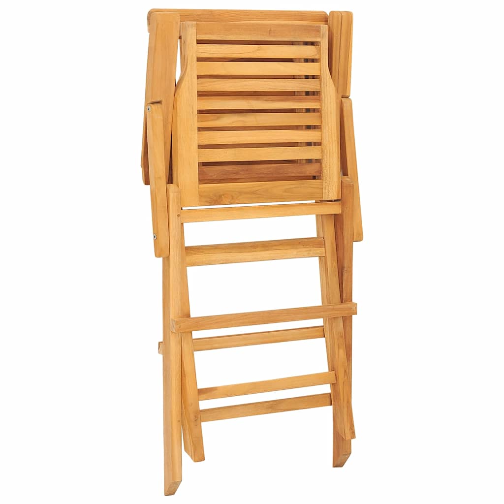 Sklopive vrtne stolice 4 kom 56x63x90 cm od masivne tikovine