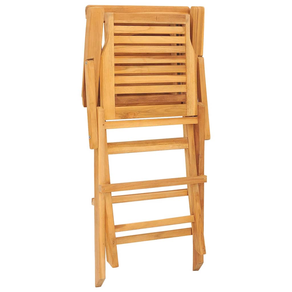 Sklopive vrtne stolice 6 kom 56x63x90 cm od masivne tikovine