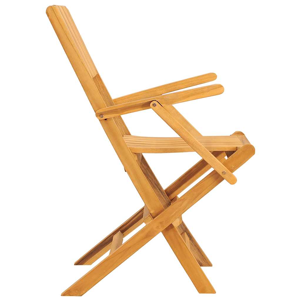 Sklopive vrtne stolice 4 kom 55x62x90 cm od masivne tikovine