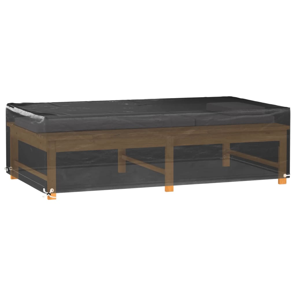 Navlake za vrtni namještaj 2 kom 8 ušica 125x70x35cm pravokutne