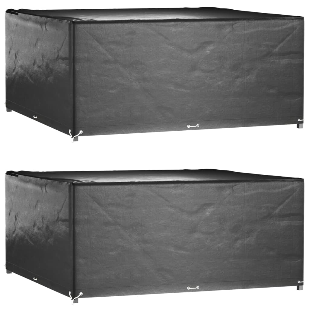 Navlake za vrtni namještaj 2 kom 250 x 250 x 90 cm četvrtaste