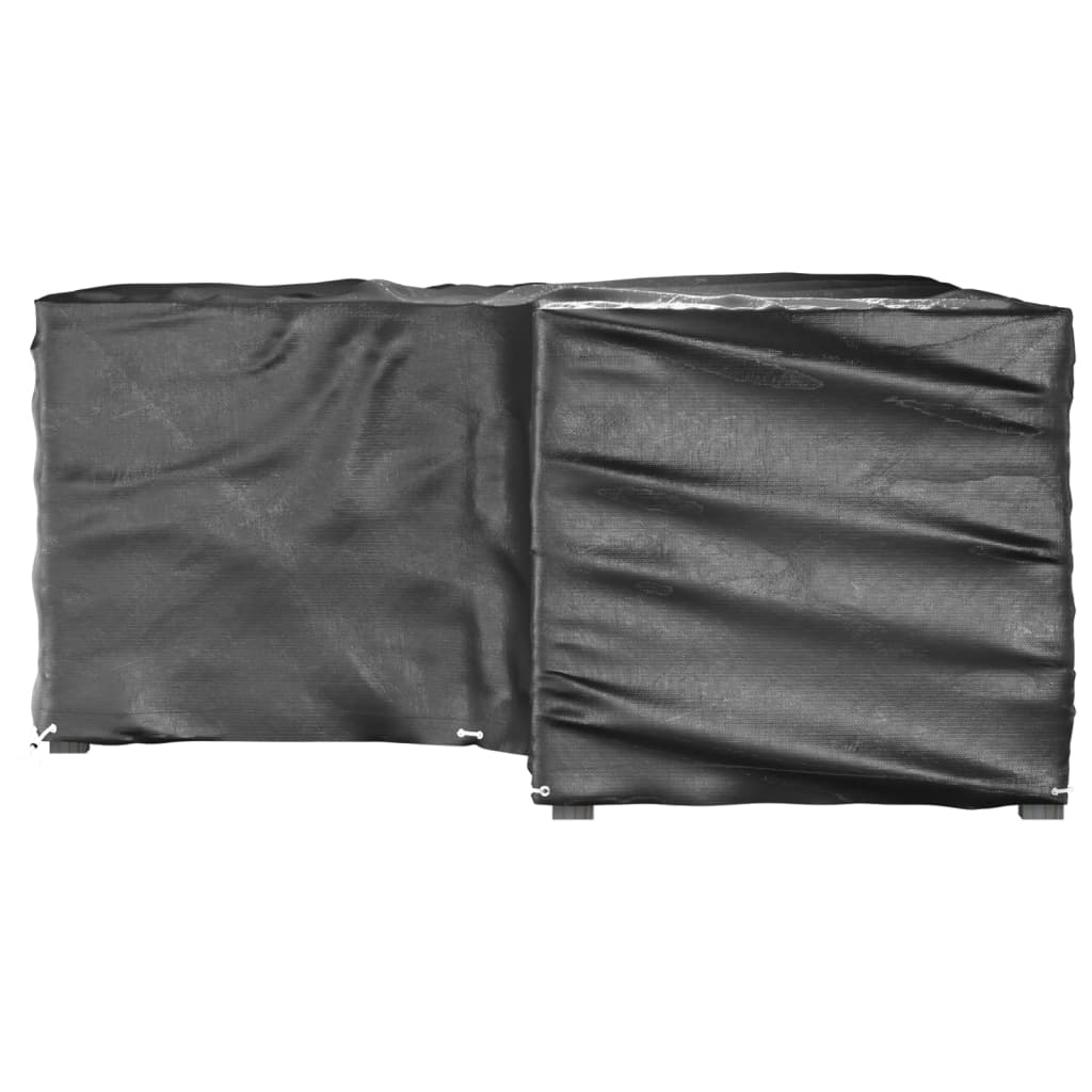 Navlake za kutnu vrtnu garnituru 2 kom s 16 ušica 215x215x90 cm