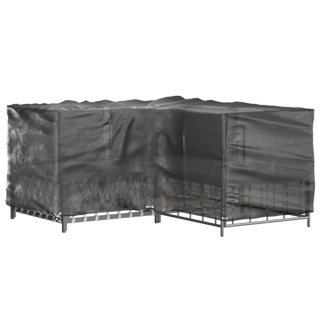 Navlake za kutnu vrtnu garnituru 2 kom s 16 ušica 215x215x90 cm