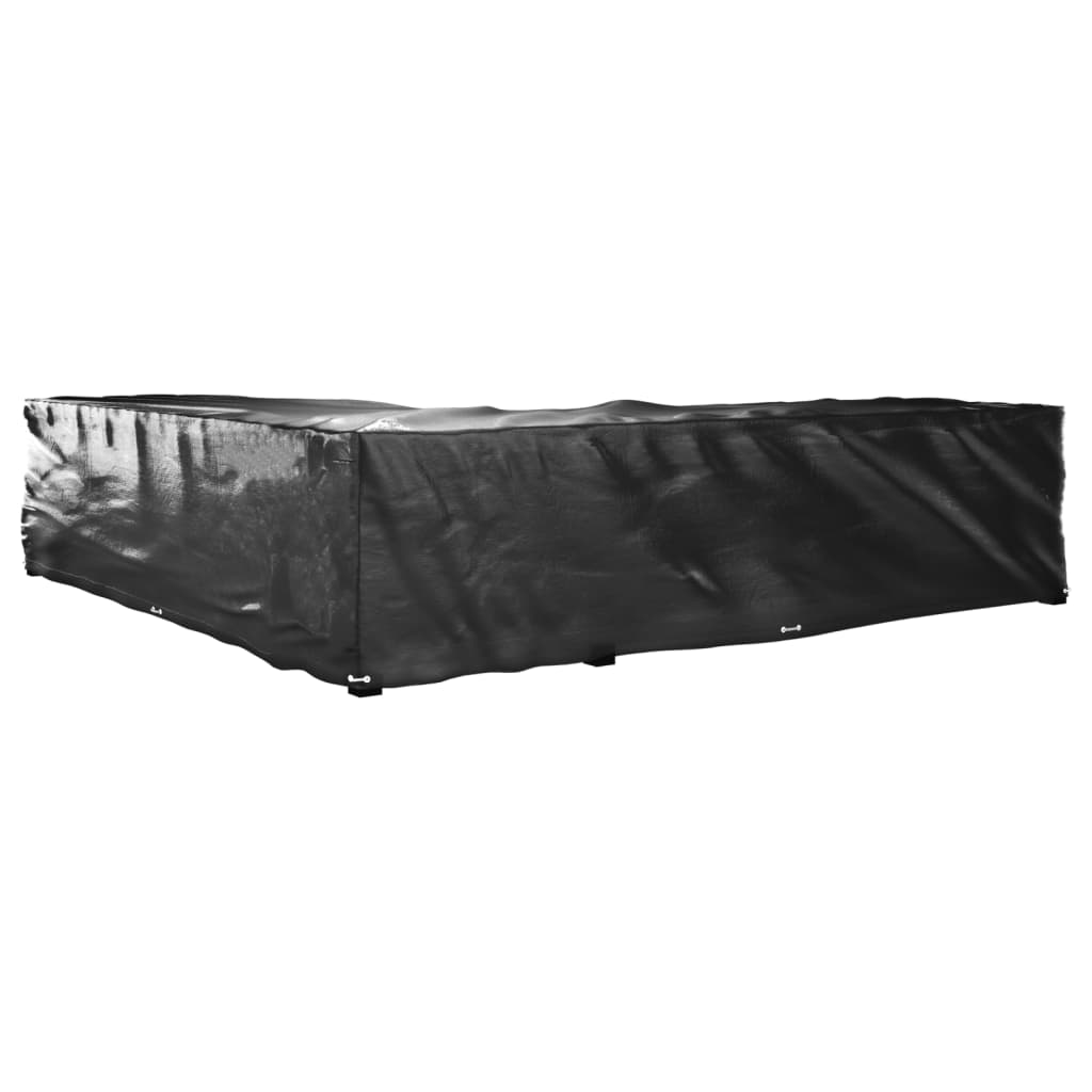 Navlake za kutnu vrtnu garnituru 2 kom s 20 ušica 300x300x70 cm