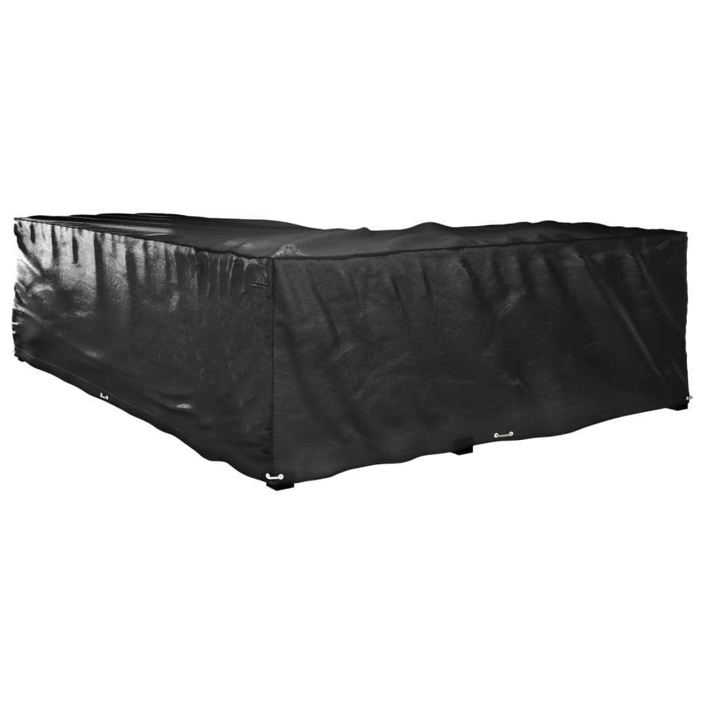 Navlake za kutnu vrtnu garnituru 2 kom s 18 ušica 220x285x80 cm
