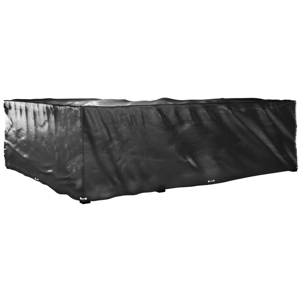 Navlake za kutnu vrtnu garnituru 2 kom s 18 ušica 285x220x80 cm