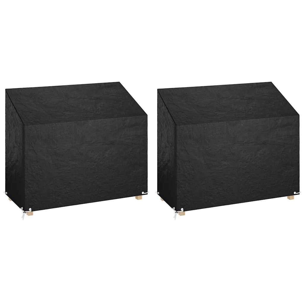 Navlake za vrtnu klupu s 8 ušica 2 kom 160 x 70 x 70/88 cm PE