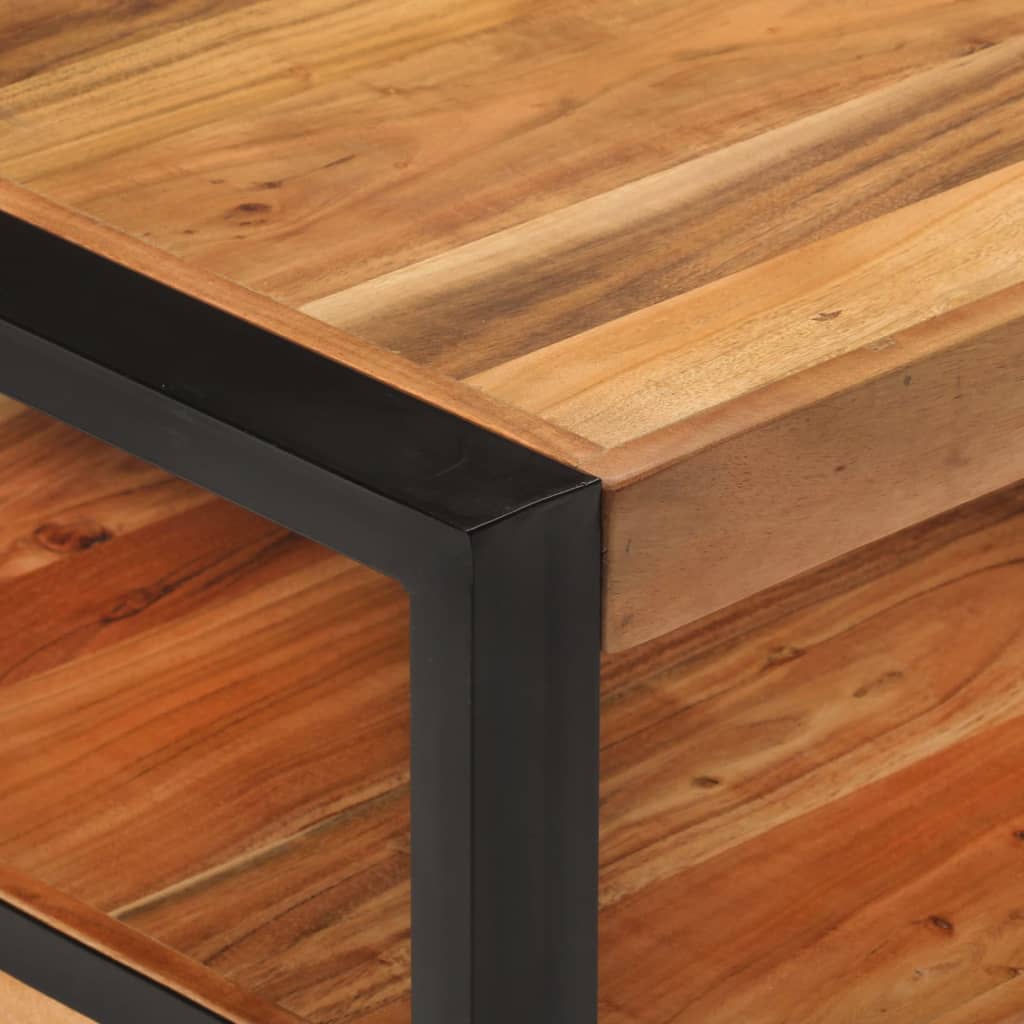 Stolić za kavu 120 x 55 x 40 cm od masivnog bagremovog drva