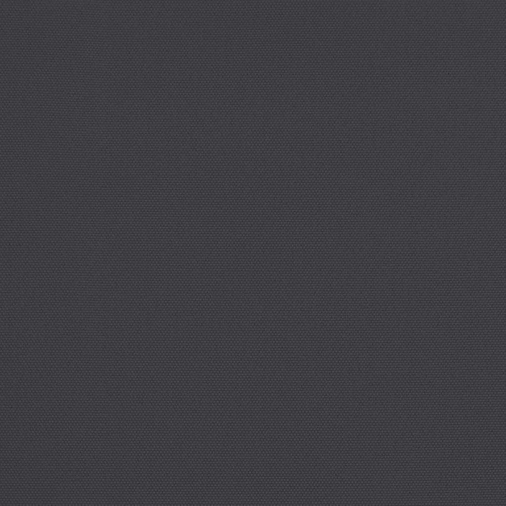 Dvostruki vrtni suncobran s LED svjetlima crni 316 x 145 cm