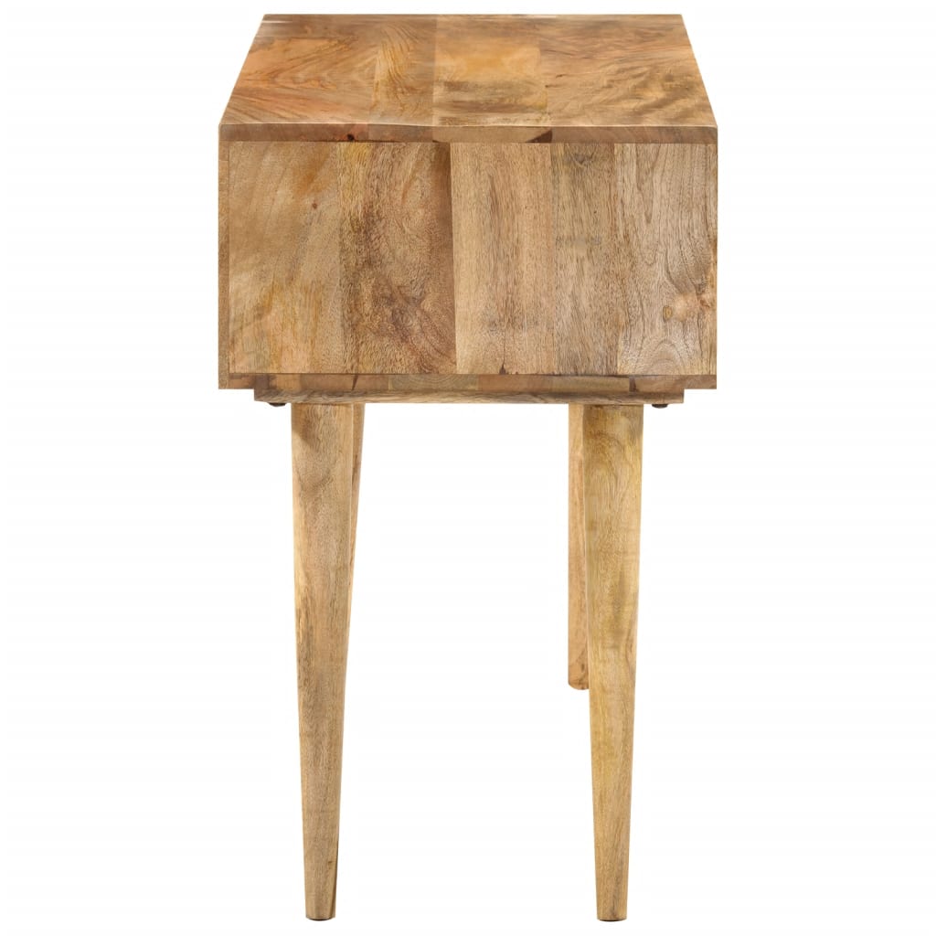Radni stol s ladicama 110x47x76 cm masivno drvo manga