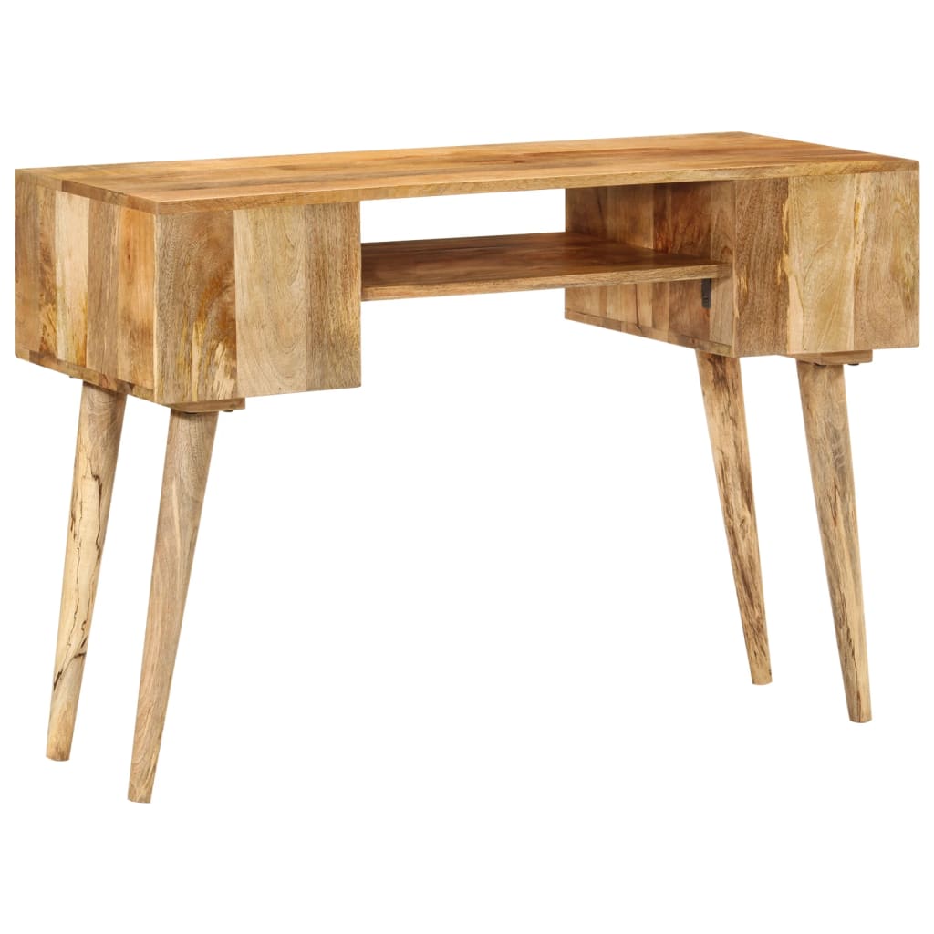 Radni stol s ladicama 110x47x76 cm masivno drvo manga