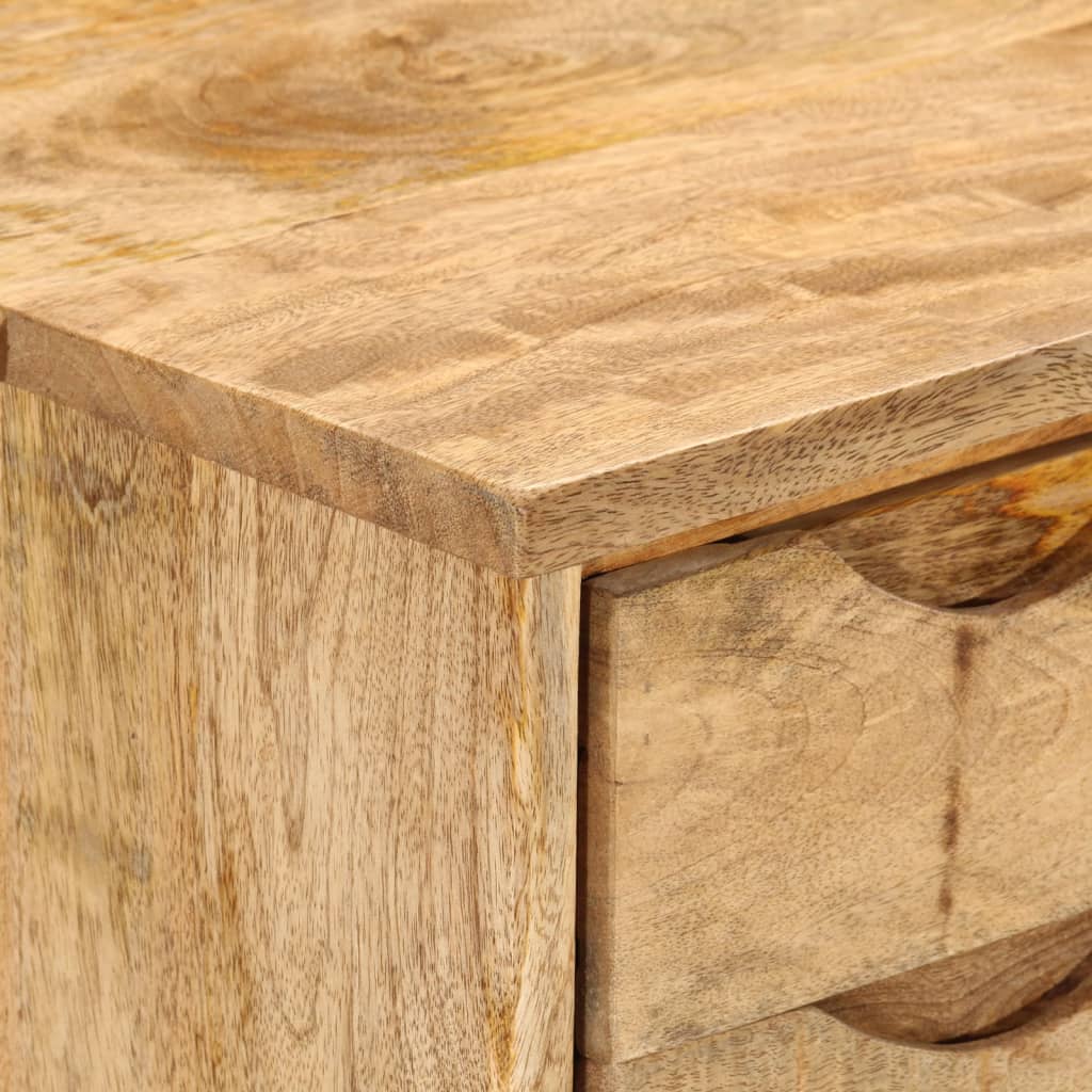 Radni stol s ladicama 110x47x76 cm masivno drvo manga