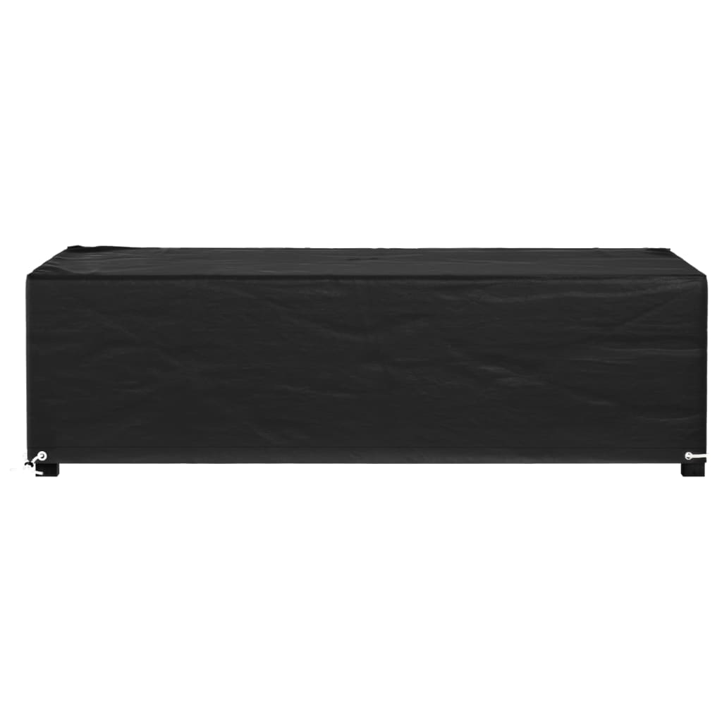 Navlaka za vrtni namještaj s 8 ušica 125x70x35 cm pravokutna