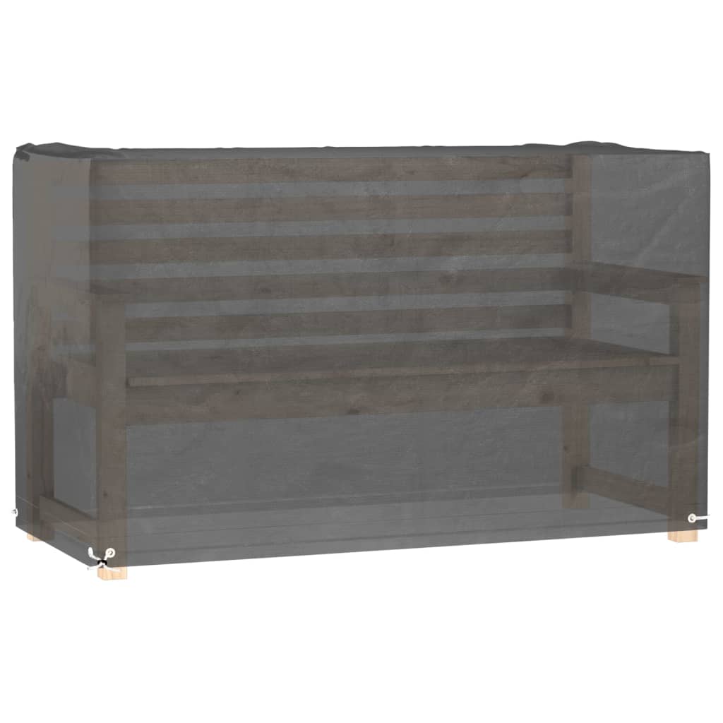 Navlaka za vrtni namještaj s 8 ušica 125x55x75 cm pravokutna