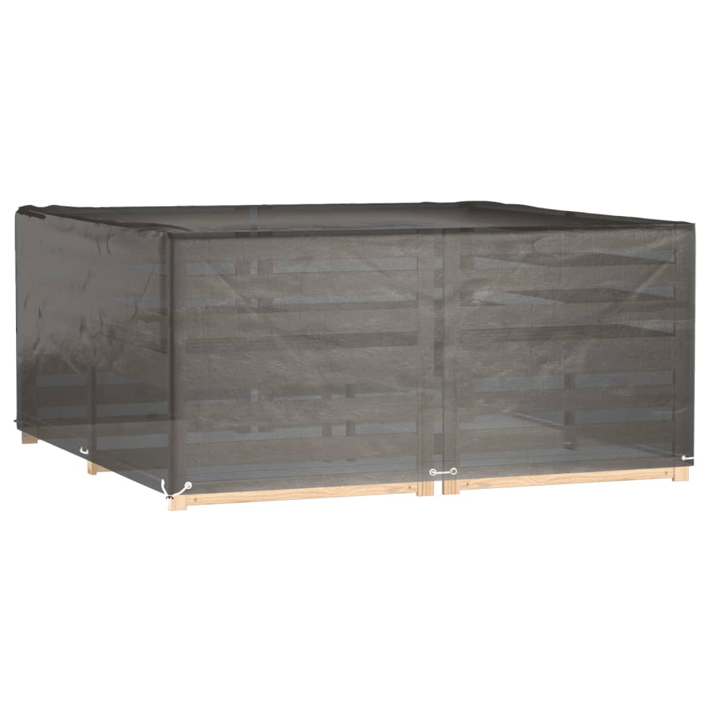 Navlaka za vrtni namještaj sa 16 ušica 205x205x90 cm kvadratna