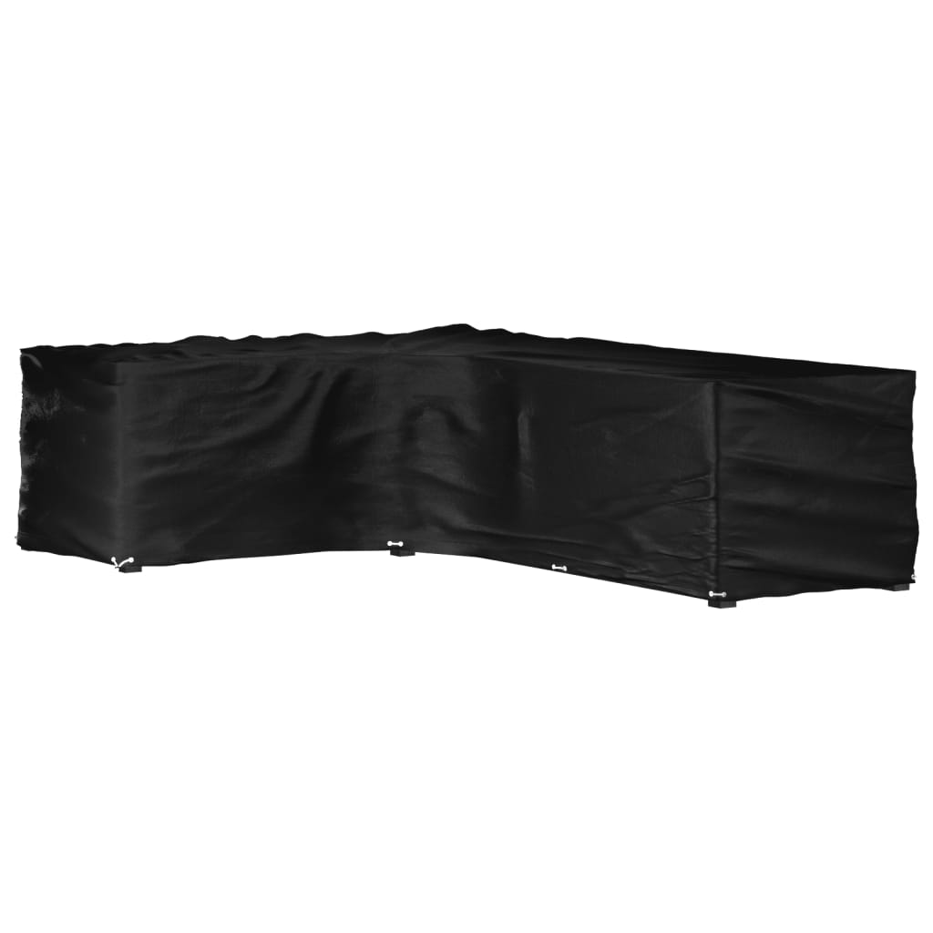 Navlaka za kutnu vrtnu garnituru sa 18 ušica 220x285x80 cm