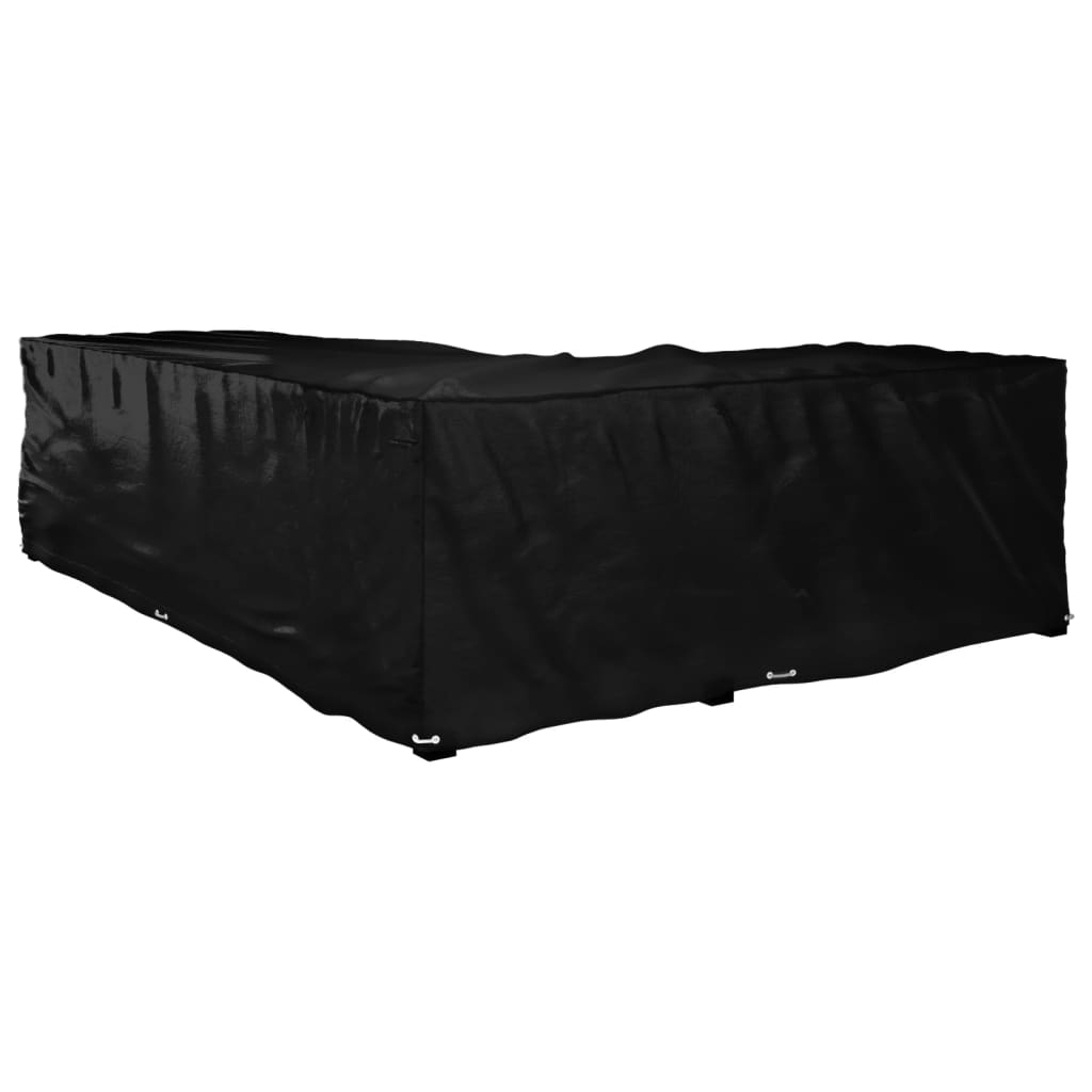 Navlaka za kutnu vrtnu garnituru sa 18 ušica 220x285x80 cm