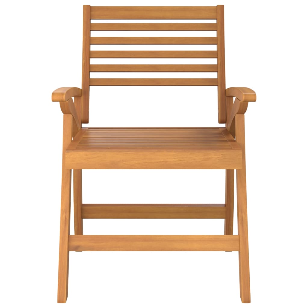 Vrtne stolice 2 kom 58 x 58 x 87 cm od masivnog bagremovog drva