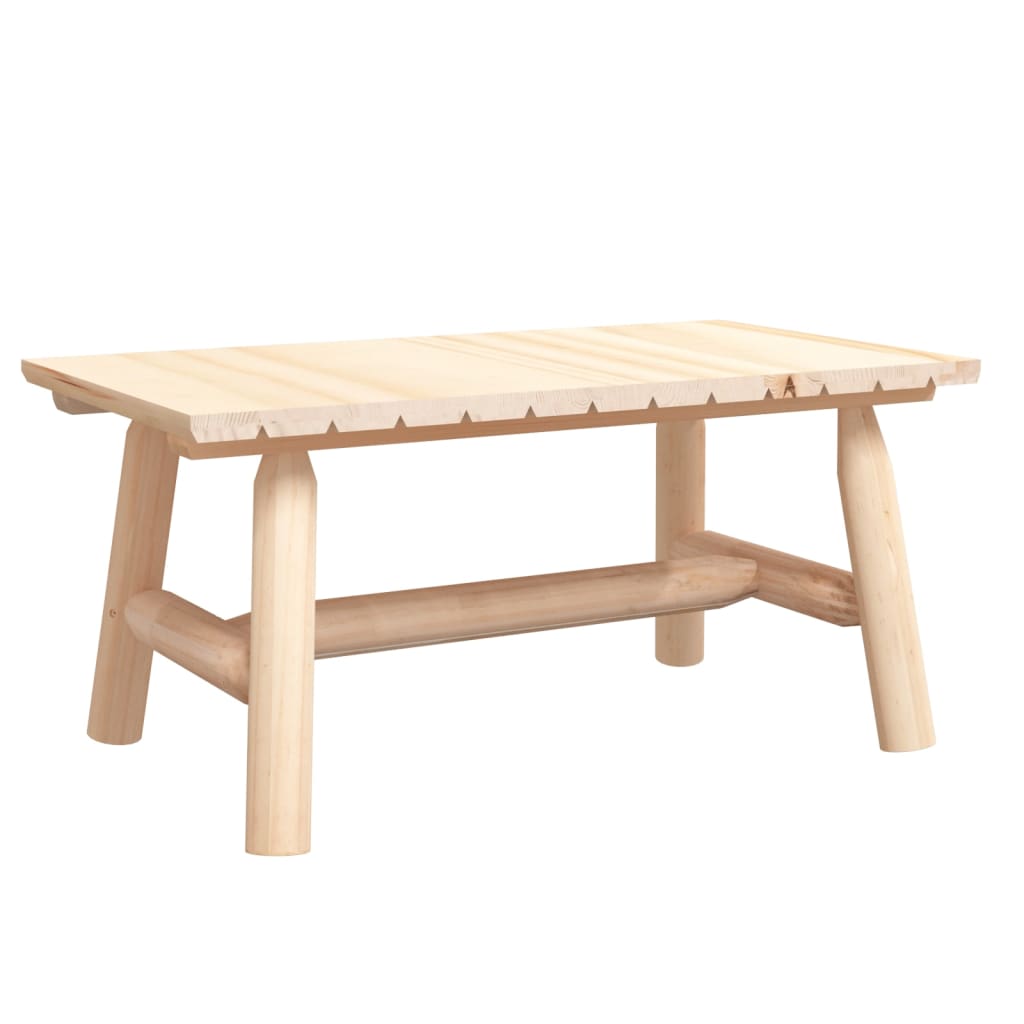 Stolić za kavu 90 x 50 x 41 cm od masivnog drva smreke