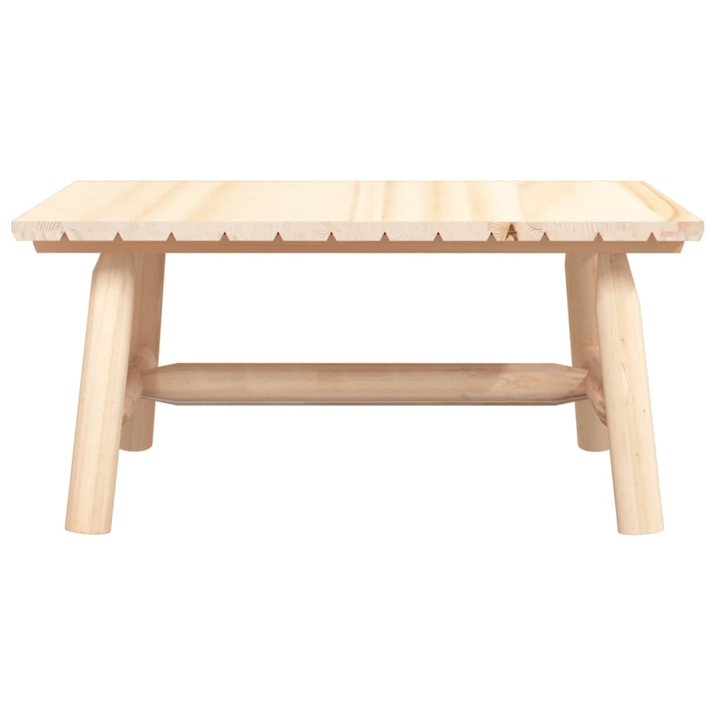 Stolić za kavu 90 x 50 x 41 cm od masivnog drva smreke