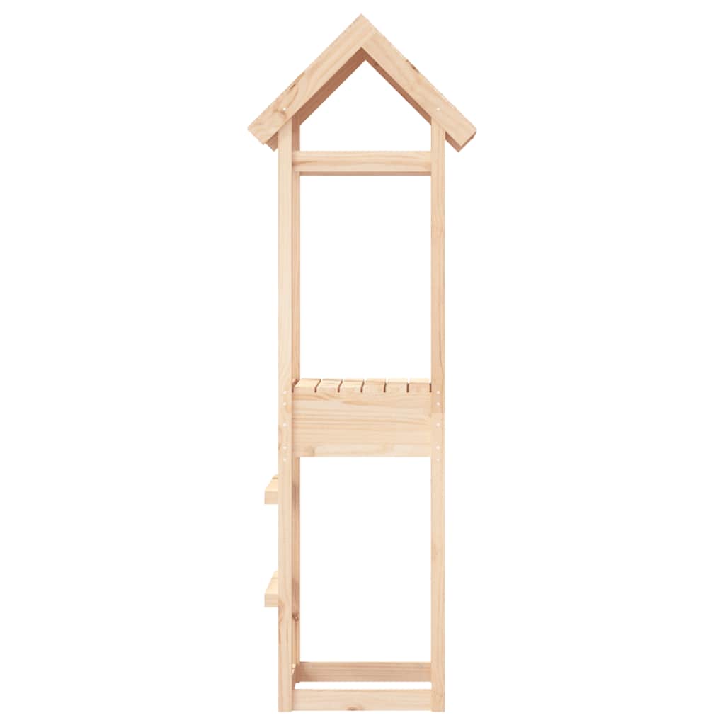 Toranj za igru 53 x 46,5 x 194 cm od masivne borovine
